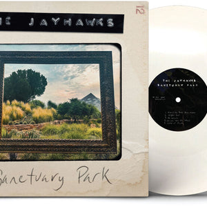 the album cover for The Jayhawks - Sanctuary Park [Opaque White]