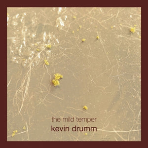 the album cover for Kevin Drumm - Mild Temper (Box)