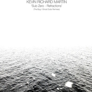 the album cover for Martin, Kevin Richard - Sub Zero: Refractions (The Bug/Ghost Dubs Remixes)