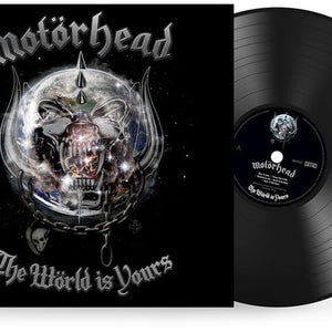 the album cover for Motörhead - The World Is Yours