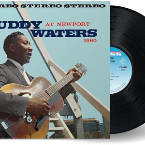 the album cover for Waters, Muddy - Muddy Waters at Newport 1960 (Chess Acoustic Sounds Series)