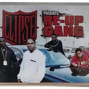 the album cover for Re-Up Gang - Clipse Presents: Re-Up Gang (Clcs) (Red)