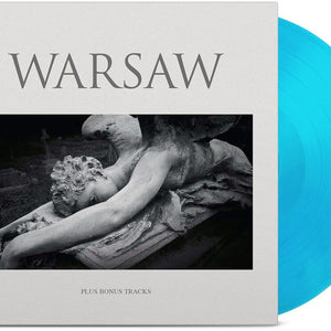 the album cover for Warsaw - Warsaw - Ltd 180gm Crystal Clear & Blue Vinyl