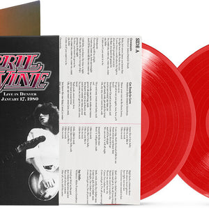 the album cover for April Wine - Live in Denver 1980 (red Vinyl/2lp)