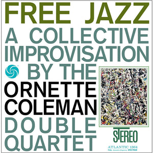the album cover for Ornette Coleman Double Quartet - Free Jazz