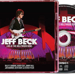 the album cover for Jeff Beck - Live At The Hollywood Bowl (Hybr)