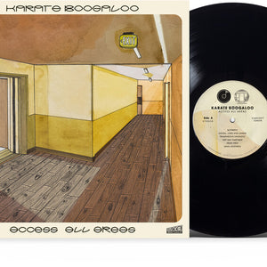 the album cover for Karate Boogaloo - Access All Areas