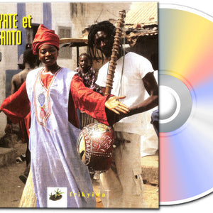 the album cover for Hadja Kouyate  / Boulo Santo,Ali - Manding-Ko [Digipak]