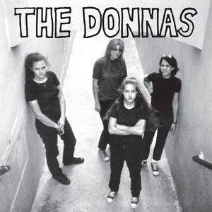 the album cover for Donnas - Donnas - Analog - Clear W/ Black & Purple [Colored Vinyl]