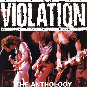 the album cover for Violation - Anthology: The Underground Metal Vault: Chapter 1