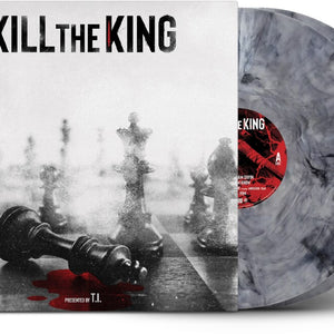 the album cover for T.I. - Kill The King [Indie Exclusive] (Blk) [Colored Vinyl] (Gry) (Ofgv)