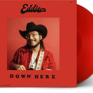 the album cover for Eddie 9V - Down Here [Translucent Ruby Red]