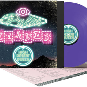 the album cover for High Desert Queen - Palm Reader - Purple [Colored Vinyl] [Limited Edition] (Ofgv) (Purp)