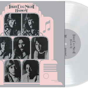 the album cover for Three Dog Night - Harmony [Clear Vinyl]