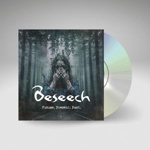 the album cover for Beseech - Future. Present. Past