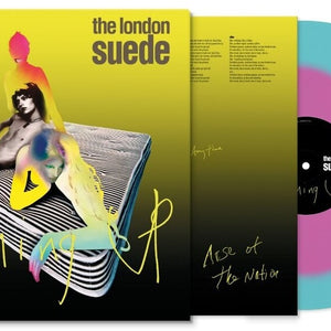 the album cover for London Suede - Coming Up: 30th Anniversary (Blue) [Colored Vinyl] (Pnk)