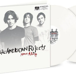 the album cover for All-American Rejects - Move Along [Colored Vinyl] [Deluxe] [Limited Edition] (Wht)