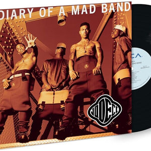 the album cover for Jodeci - Diary Of A Mad Band