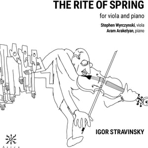 the album cover for Stephen Wyrczynski - Rite Of Spring
