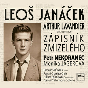 the album cover for Petr Nekoranec - Janacek: Zapisnik Zmizeleho/Diary Of One Who
