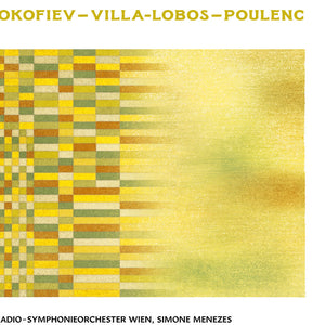the album cover for Orf Radio-Symphonieorchester Wien - Prokofiev Villa-Lobos & Poulenc