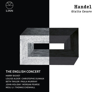 the album cover for English Concert - Handel: Giulio Cesare