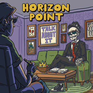 the album cover for Horizon Point - Talk About It
