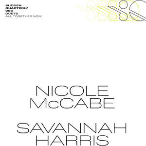 the album cover for Nicole Mccabe  / Harris,Savannah - All Together Now