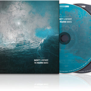 the album cover for Steve Hackett & Steve Rothery - The Roaring Waves
