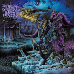 the album cover for Ninth Realm - Damnation's Veil