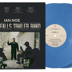the album cover for Ian Noe - Canyon Falls Trailer Band [Indie Exclusive Opaque Blue]