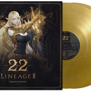 the album cover for Bill Brown  (Colv) (Gate) (Gol) - Lineage Ii - 22 Years - O.S.T. [Colored Vinyl] (Gate) (Gol)