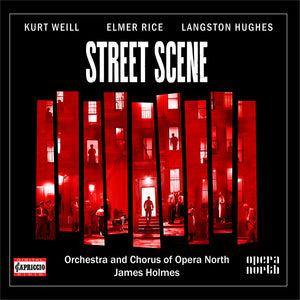 the album cover for Orchestra Of Opera North - Kurt Weill: Street Scene