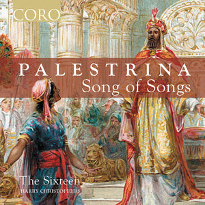the album cover for Sixteen - Palestrina: Song Of Songs