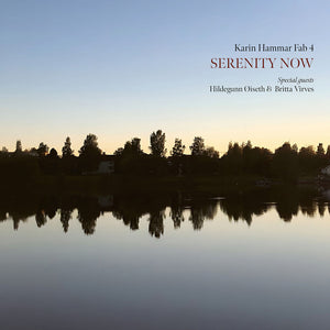 the album cover for Karin Hammar Fab 4 - Serenity Now