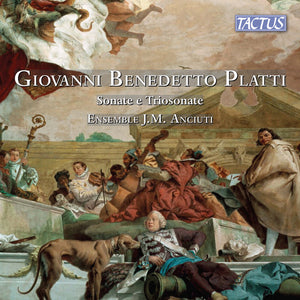 the album cover for J.M.,Ensemble - Platti: Sonate E Triosonate