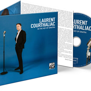 the album cover for Laurent Courthaliac - In The Key Of Sinatra