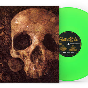 the album cover for Shattered Realm - Broken Ties Spoken Lies [Colored Vinyl] (Grn)