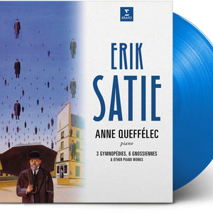 the album cover for Anne Quefelec - Satie: Gymnopedies & Gnossiennes - Blue (Blue)