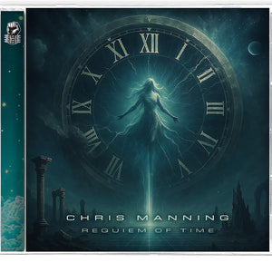 the album cover for Chris Manning - Requiem Of Time