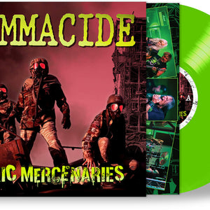 the album cover for Gammacide - Toxic Mercenaries [Colored Vinyl] [Limited Edition]