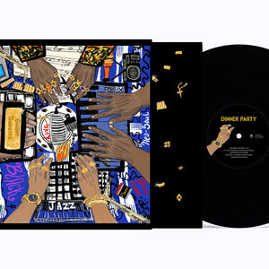 the album cover for Dinner Party - Whatchu Bringing