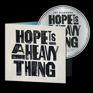 the album cover for Joy Oladokun - Hope Is A Heavy Thing