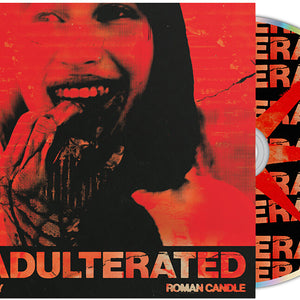 the album cover for Roman Candle - Unadulterated