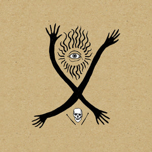 the album cover for Swans - Newly Sentient Being (Live)