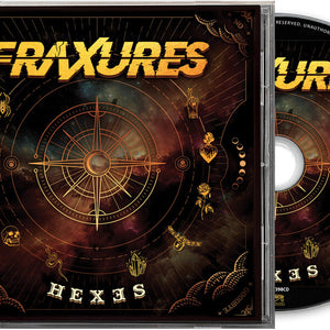 the album cover for Fraxures - Hexes