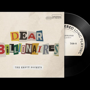 the album cover for Empty Pockets - Dear Billionaires (Gate) (Spkg)
