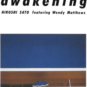 the album cover for Hiroshi Sato - Awakening (Special Edition) (Blue) [Colored Vinyl] (Aniv)