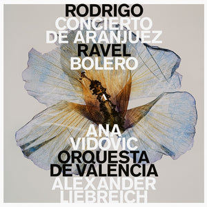the album cover for Ana Vidovic - Joaquin Rodrigo: Concierto De Aranjuez Maurice