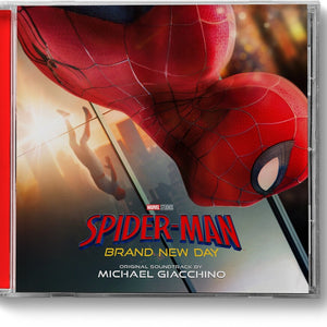 the album cover for Michael Giacchino - Spider-Man: Brand New Day (Original Motion Picture Soundtrack)